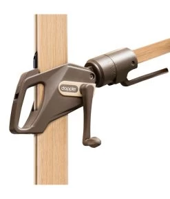 Doppler Pendelschirm Aluwood, Rechteckig, Ca. B300/T220 Cm -Freien Garten Geschäft 6910525 WE DE 001 PendelschirmAluWoodGreige