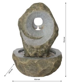 Dehner Polyresin-Gartenbrunnen Honolulu, Ca. H75,5 Cm -Freien Garten Geschäft 6911168 WE DE 001 DehnerPolyresinGartenbrunnenHonolulu