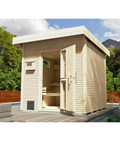 Weka Saunahaus Kuopio, Ca. B263/H253/T298 Cm 13 Weka Saunahaus Kuopio, Ca. B263/H253/T298 Cm -Freien Garten Geschäft 6913867 WE MO 002 WekaSaunahausKuopio