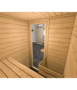 Weka Sauna Valida Mit Glastür -Freien Garten Geschäft 6914584 WE DE 001 WekaSaunaValidamitGlastuer