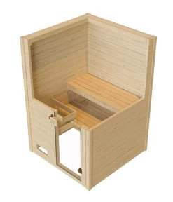 Weka Sauna Valida Mit Glastür -Freien Garten Geschäft 6914584 WE DE 003 WekaSaunaValidamitGlastuer