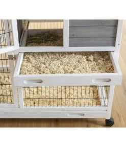 Dehner Lieblinge Nagerheim Janus, Ca. B120/H105/T60 Cm -Freien Garten Geschäft 6932420 WE DE 002 DehnerLieblingeRollbarerIndoorkaefigJanus