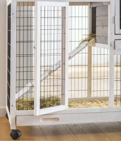 Dehner Lieblinge Nagerheim Janus, Ca. B120/H105/T60 Cm -Freien Garten Geschäft 6932420 WE DE 007 DehnerLieblingeRollbarerIndoorkaefigJanus