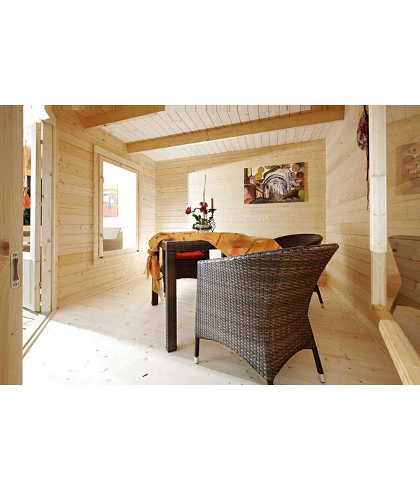 Wolff Finnhaus Gartenhaus Maja 40-B/2, Inkl. Terrasse 6 Wolff Finnhaus Gartenhaus Maja 40-B/2, Inkl. Terrasse – Bild 4