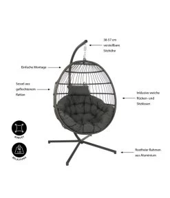 Sungörl Hängesessel Folt Meran -Freien Garten Geschäft 6935118 WE IG 001 HaengesesselFoltMeran
