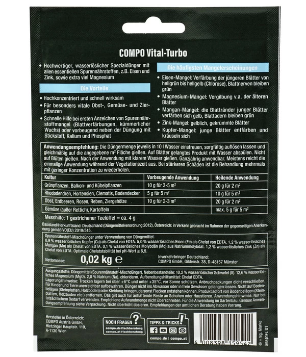 COMPO Vital-Turbo, 20 G 4 COMPO Vital-Turbo, 20 G – Bild 2