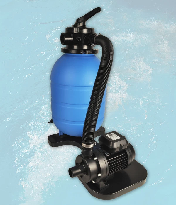 Weka Massivholzpool 595 Gr. 1, Ca. B490/H201/T315 Cm, Folie Blau/Mosaic – Bild 5