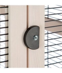 Ferplast Vogelvoliere Wilma, Hellbraun, Ca. B83/H158/T67 Cm -Freien Garten Geschäft 6953145 WE DE 004 FerplastVKWilma