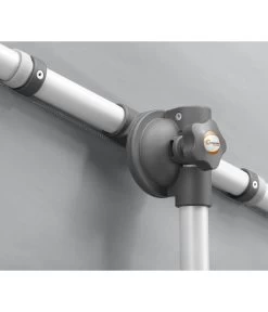 Schneider Sonnenschirm Novara, Rechteckig, Ca. B190/T140 Cm -Freien Garten Geschäft 6953541 WE DE 002 SchneiderSonnenschirmNovarasilbergrau