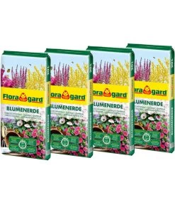 Floragard Blumenerde, 4 X 20 L