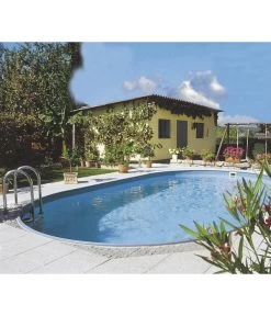 Summer Fun Stahlwandpool-Set, Oval -Freien Garten Geschäft 6956551 WE MO 001 Stahlwandpoolexklusivoval525x320cm