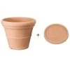Farmet New Kunststoff-Topf Impruneta, Rund, Terrakotta, Inkl. Untersetzer 1 Farmet New Kunststoff-Topf Impruneta, Rund, Terrakotta, Inkl. Untersetzer -Freien Garten Geschäft 6965271 6965297 6965503 WE FS 001 FarmetTopfImprunetaRundUntersetzer