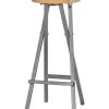 Fun Star Barhocker, Ca. H82 Cm -Freien Garten Geschäft 6982896 WE FS 001 BarhockerStahlHolz