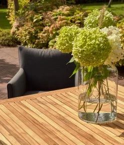 Siena Garden Gartentisch Geneva, Ca. B160/H74,2/T90 Cm -Freien Garten Geschäft 6986541 WE DE 009 GenevaTischTeakGraph