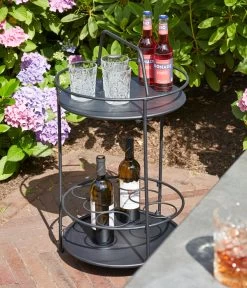 Siena Garden Beistelltisch Siero, Ca. Ø42/H74 Cm -Freien Garten Geschäft 6986681 WE MO 001 SieroBeistelltisch