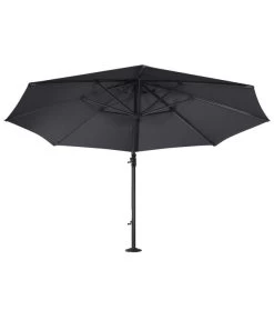 Siena Garden Ampelschirm Alphawing N+, Rund, Ca. Ø350 Cm -Freien Garten Geschäft 6987911 WE FS 005 SienaGardenAmpelschirmAlphawingN350cmAnthrazit