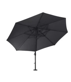 Siena Garden Ampelschirm Alphawing N+, Rund, Ca. Ø350 Cm -Freien Garten Geschäft 6987911 WE FS 007 SienaGardenAmpelschirmAlphawingN350cmAnthrazit