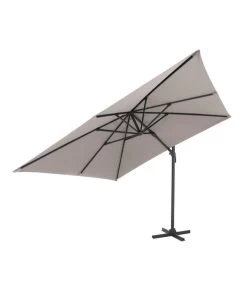 Siena Garden Ampelschirm California N+, Quadratisch, Ca. B300/300 Cm -Freien Garten Geschäft 6987960 WE FS 004 SienaGardenAmpelschirmCaliforniaN300x300cmTaupe