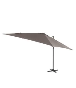 Siena Garden Ampelschirm California N+, Quadratisch, Ca. B300/300 Cm -Freien Garten Geschäft 6987960 WE FS 006 SienaGardenAmpelschirmCaliforniaN300x300cmTaupe