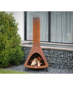 Westmann Grillkamin, Ca. B70/H160/T70 Cm -Freien Garten Geschäft 6992564 WE MO 004 GrillkaminMitRauchablas