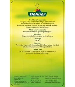 Apfel-Duo 'Jonagold'/'Elstar' -Freien Garten Geschäft 7639248 Apfel DuoJonagoldElstar Etikett 2