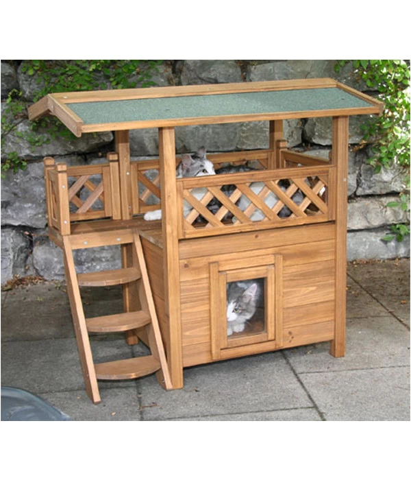 Kerbl Katzenhaus "Lodge" 4 Kerbl Katzenhaus "Lodge" – Bild 2